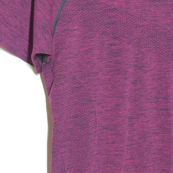 Alphalete Burgundy Maroon Red Short Sleeve T-Shirt Tee S - Picture 4 of 13